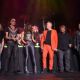 Debbie Gibson, Dee Snider, Howard Jones, Lou Gramm and Mike Score of A Flock of Seagulls perform at the 