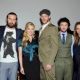 Vikings Cast: Travis Fimmel, Clive Standen, Katheryn Winnick, Gustaf Skarsgard, George Blagden, Jessalyn Gilsig and the producer Michael Hirst.