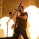 Frontman Sully Erna of Godsmack performs during the Las Rageous music festival at the Downtown Las Vegas Events Center on April 21, 2017 in Las Vegas, Nevada