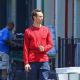 NBA player Steve Nash was spotted on his skateboard in New York, New York on June 29th, 2012