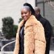 Gabrielle Union in Fur Coat – Leaves her Hotel in New York City