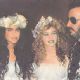 Lee Starkey, Francesca Gregorini and Ringo Starr, backstage Fashion Aid