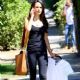 Actress and busy mom Jordana Brewster stops by a gym for a workout in West Hollywood, California on August 24, 2015