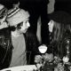 Bob Dylan and Rickie Lee Jones at the Chasen's Restaurant in Beverly Hills, California - 1980
