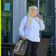 Amanda Bynes Spotted With Longer Bangs
