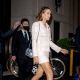 Hannah Jeter – In a Chanel ensemble with husband Derek Jeter out in New York