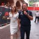 Geri Halliwell and Christian Horner at F1 Grand Prix of Monaco at Circuit de Monaco