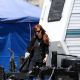Ashlee Simpson-Wentz - On The Set Of 