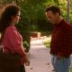 Michael Keaton and Andie MacDowell