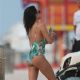 Diane Guerrero in Swimsuit at the beach in Miami