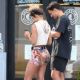 Sommer Ray in Tight Shorts at Chipotle Mexican Grill in Malibu