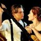 Leonardo DiCaprio as Jack and Kate Winslet as Rose in Titanic (1998)