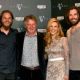 Travis Fimmel, Katheryn Winnick, Clive Standen and Michael Hirst - European premiere of Vikings, London (May 15th 2013).