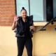 Tia Mowry – On a morning workout in Studio City