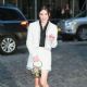 Lea Michele – Posing for pictures at the Alice and Olivia cocktail party in New York