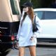 Hailey Bieber – Seen after meeting Kendall Jenner at Cecconi’s in West Hollywood