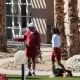 Leylah Fernandez – Workout with her dad Jorge Fernandez and coach Douglas Cordero in Palm Springs