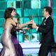 Cobie Smulders, Alyson Hannigan and Stephen Colbert -  The 65th Annual Primetime Emmy Awards - Show