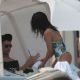 Diane Guerrero in Swimsuit at the beach in Miami