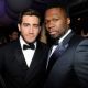 Jake Gyllenhaal Posed with 50 cent at Oscar After Party