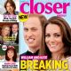 Prince William Windsor, Kate Middleton - Closer Weekly Magazine Cover [United States] (2 December 2013)