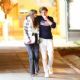 Taylor Hill walk with her boyfriend in West Hollywood