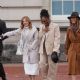 Alexandra Burke – With Geri Horner leave the Commonwealth Awards in London