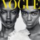 Anok Yai and Alton Mason - Vogue Magazine Cover [Brazil] (August 2019)
