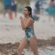 Diane Guerrero in Swimsuit at the beach in Miami