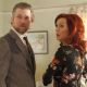 Todd Lowe as Terry Bellefleur and Carrie Preston as Arlene Fowler in True Blood (Fourth Season) (2011)