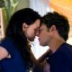 Robert Pattinson and Kristen Stewart in twilight