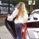 Clara Paget – Walked to a local shop in Portobello