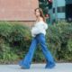 Suki Waterhouse – With Riley Keough at set of ‘Daisy Jones and The Six’ at the Glendale City Jail