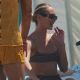 Candice Swanepoel – Spotted at the beach in Miami