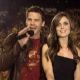 Emily Deschanel and David Boreanaz