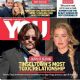 Amber Heard and Johnny Depp - You Magazine Cover [South Africa] (23 July 2020)