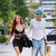 Megan Fox – Rocks In lingerie top in Calabasas