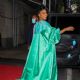 Gabrielle Union – Seen in a green dress in New York