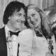 Dustin Hoffman and Meryl Strepp at the 52nd annual Academy Awards show in Los Angeles, California, on April 14, 1980.