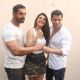 Starcast At Wrap Up Of Film Dishoom