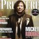 Mickey Rourke - Premiere Magazine Cover [France] (February 2009)