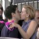 Paul W. Downs and Scarlett Johansson