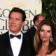Arnold Schwarzenegger and Maria Shriver At The 62nd Golden Globe Awards (2005)