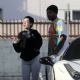 Bhad Bhabie – Seen showcasing a new hairstyle while out in Los Angeles