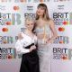 Maisie Williams and Taylor Swift at the 2021 BRIT Awards