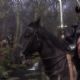 Nicol Williamson as Merlin and Gabriel Byrne as Uther Pendragon in Excalibur (1981)