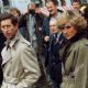 Prince Charles and Princess Diana visiting flood victims in Carmarthen, Wales, Britain - 1987