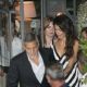 Amal and George Clooney at Gatto Nero in Cernobbio