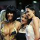 French porn stars Estelle Desanges (Stéphanie Bucher), Tina Lys and Yasmine (Hafida El Khabchi) attend the Drag Me To Hell Premiere held at the Palais Des Festivals during the 62nd International Cannes Film Festival on May 20th, 2009 in Cannes, France