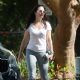 Kristin Davis – Running errands in Los Angeles